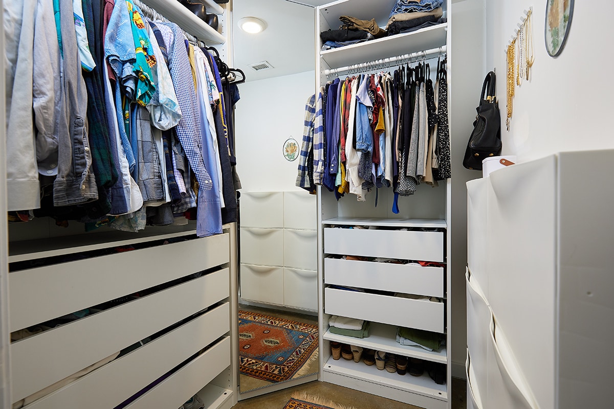 Primary Closet - 701 Lamont St NW