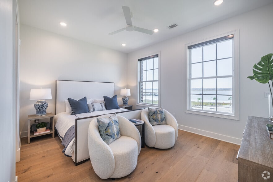3BR, 2.5BA - Townhome - 3,488SF - Primary Bedroom - The Charles