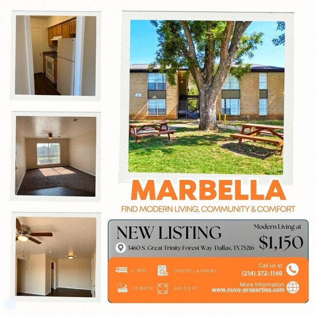 Building Photo - Marbella - 2 Bedroom 1.5 Bathroom
