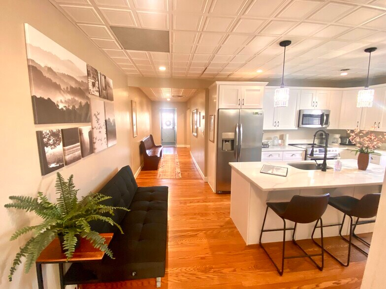 Kitchen and Hallway - 208 Walnut St