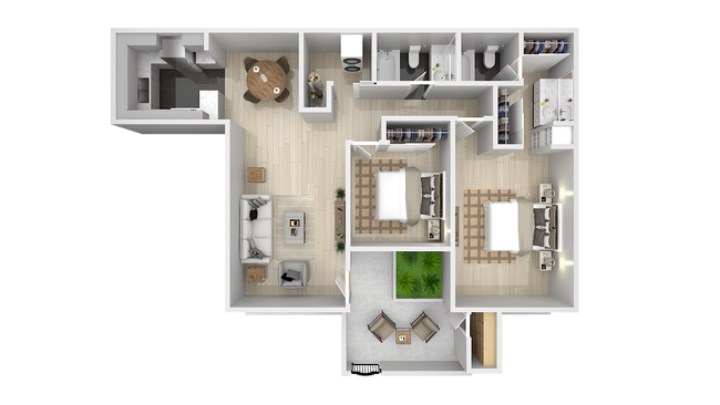 Floorplan - The Resort at Encinitas Luxury Apartment Homes