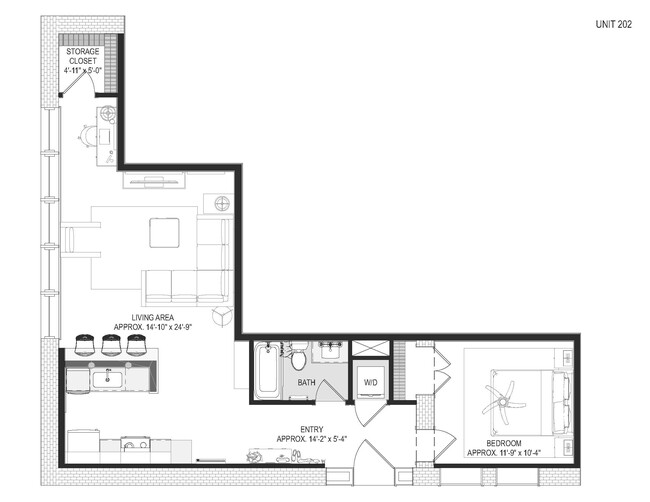 Floorplan - Wilkinson Lofts