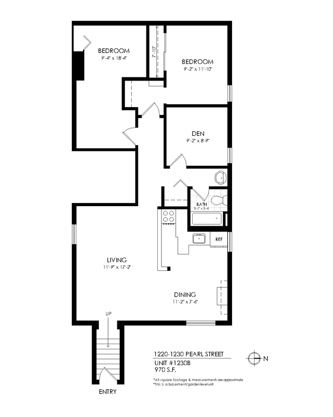 Floorplan - 1230 Pearl