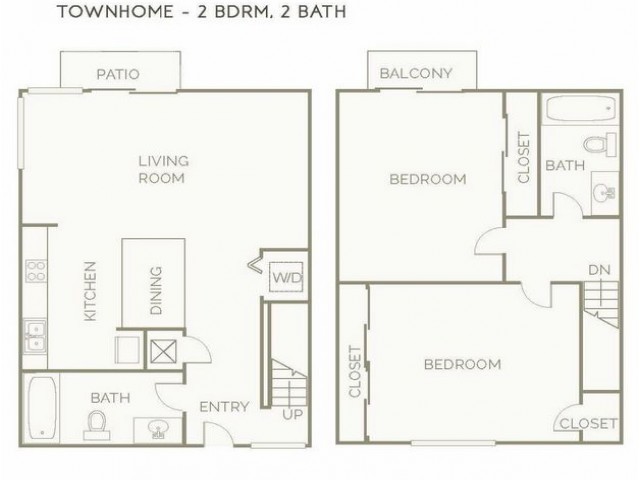 F 2X2 Townhome - Woodlark Residences