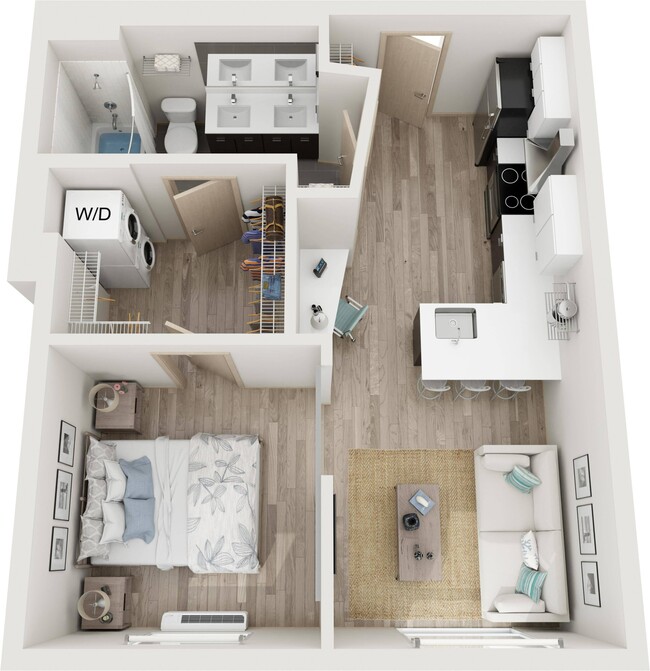 Floor Plan B2 - Ox-Op Apartments