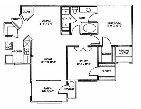 2BR/1BA - Signature Ridge