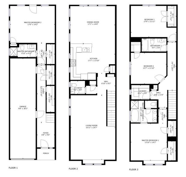 Building Photo - Stylish M Streets townhouse with modern interior & fenced yard