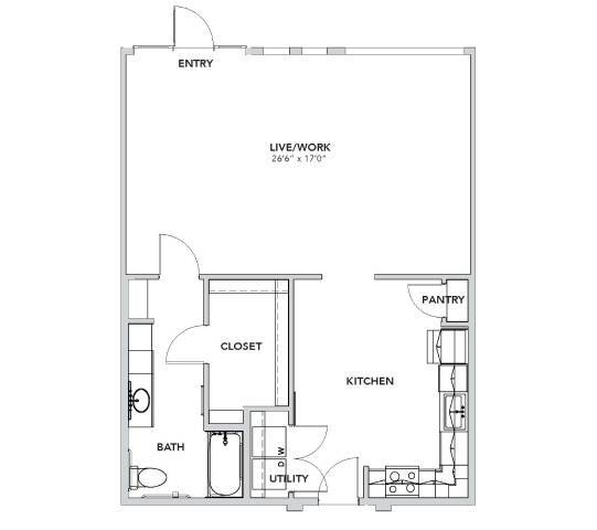 Floorplan - Cypress at Trinity Groves