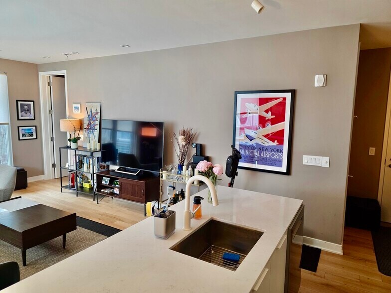 Living Room & Kitchen - 1923 9th St NW