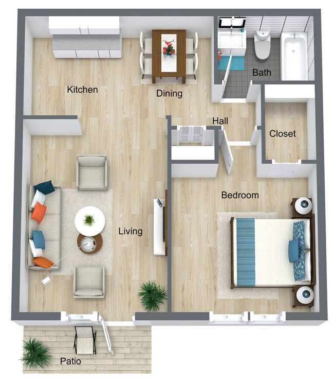 Interior Photo - Pine Arbor
