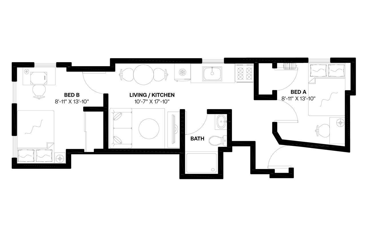 Building Photo - Room in Shared 2 bed/1 bath home