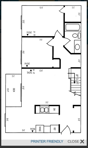 2BR/1BA - Heritage Apartments