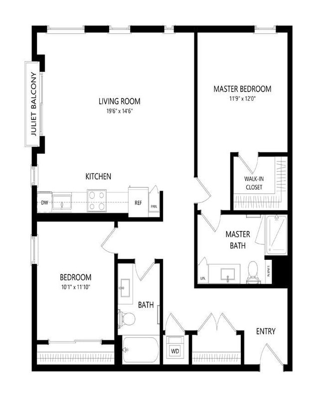 Floorplan - Windsor Queen Anne