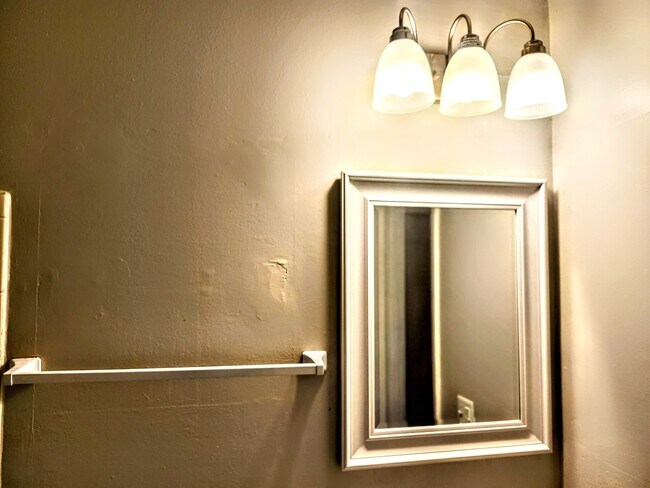 New mirror and new lights - 5409 Hilltop Ave