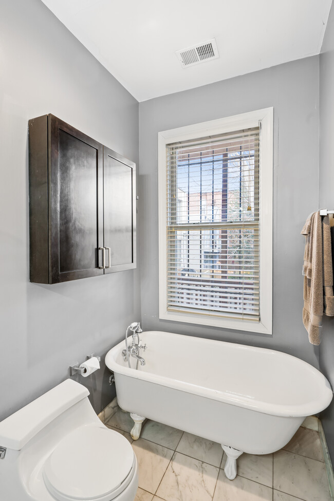 Master bath with claw foot tub - 1208 Constitution Ave NE