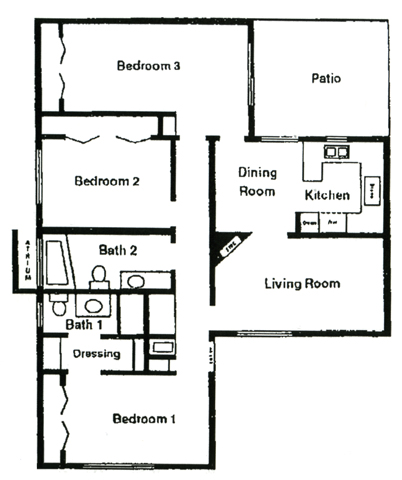 Floorplan - The Islander Apartments