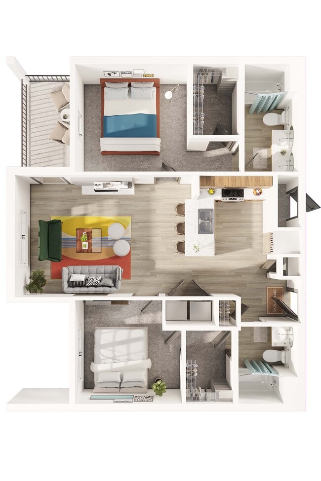 Floorplan - Vantage Apartments