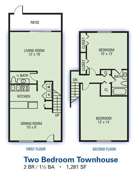 Floorplan - Morrowood Townhomes