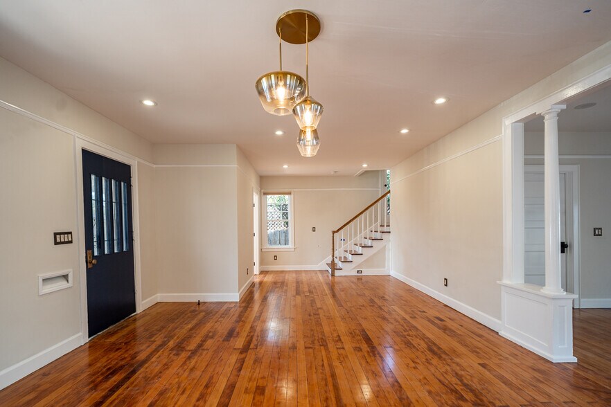 living toward bed 1 & stairs - 1258 Essex St