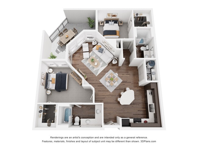 Floorplan - 7East