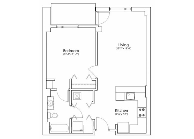 Floorplan - The Morgan at Loyola Station