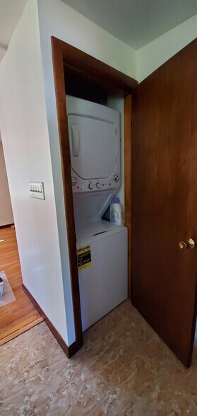 Laundry closet - 24 Great Oak St