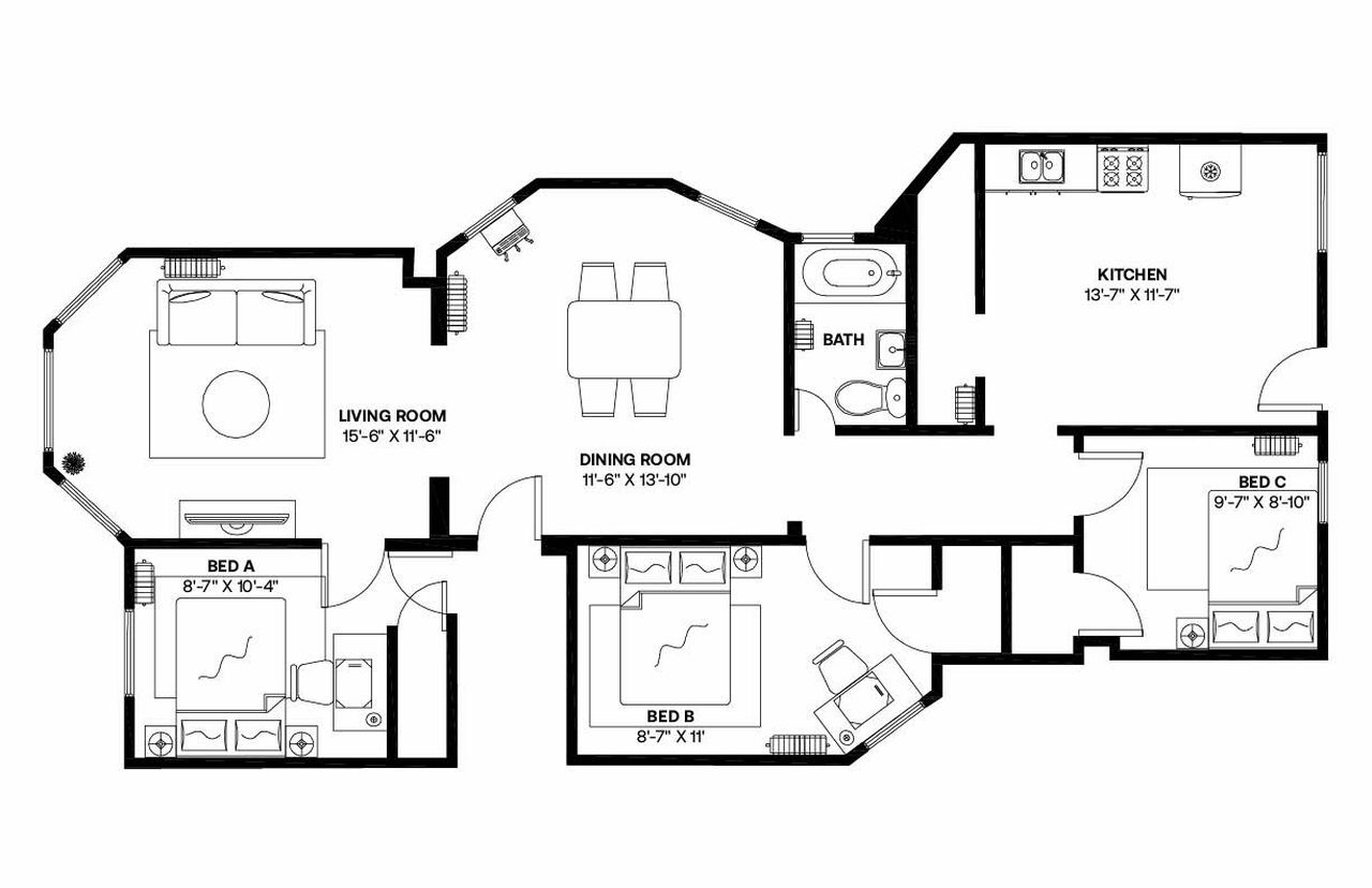 Building Photo - Room in Shared 3 bed/1 bath home