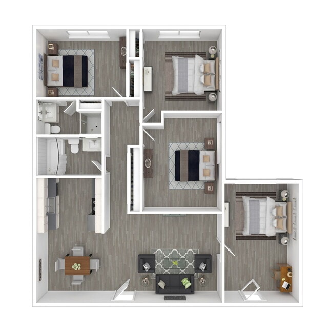 Floorplan - Vivante Apartments