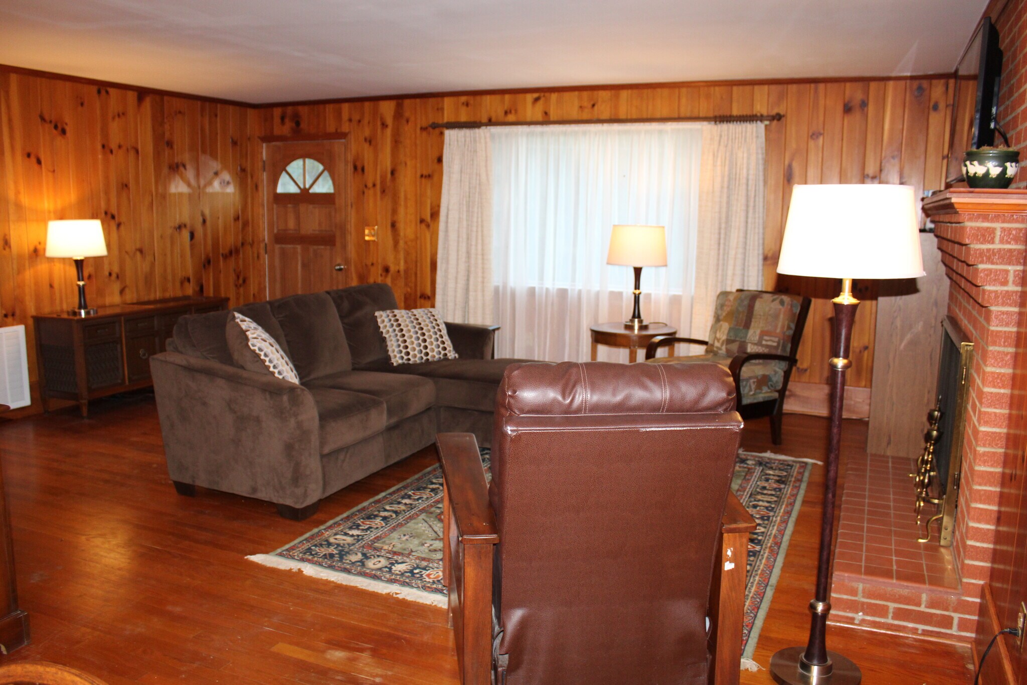 Living room from the dining area - 133 Rockdale Ave