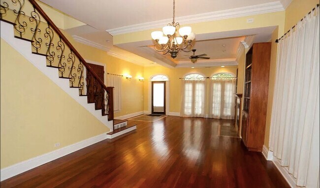 French Doors Living Room - 2039 W Homer St