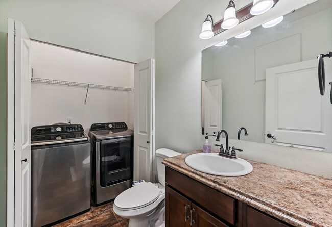 Powder room with Laundry Facilities - 9306 208th Ave E