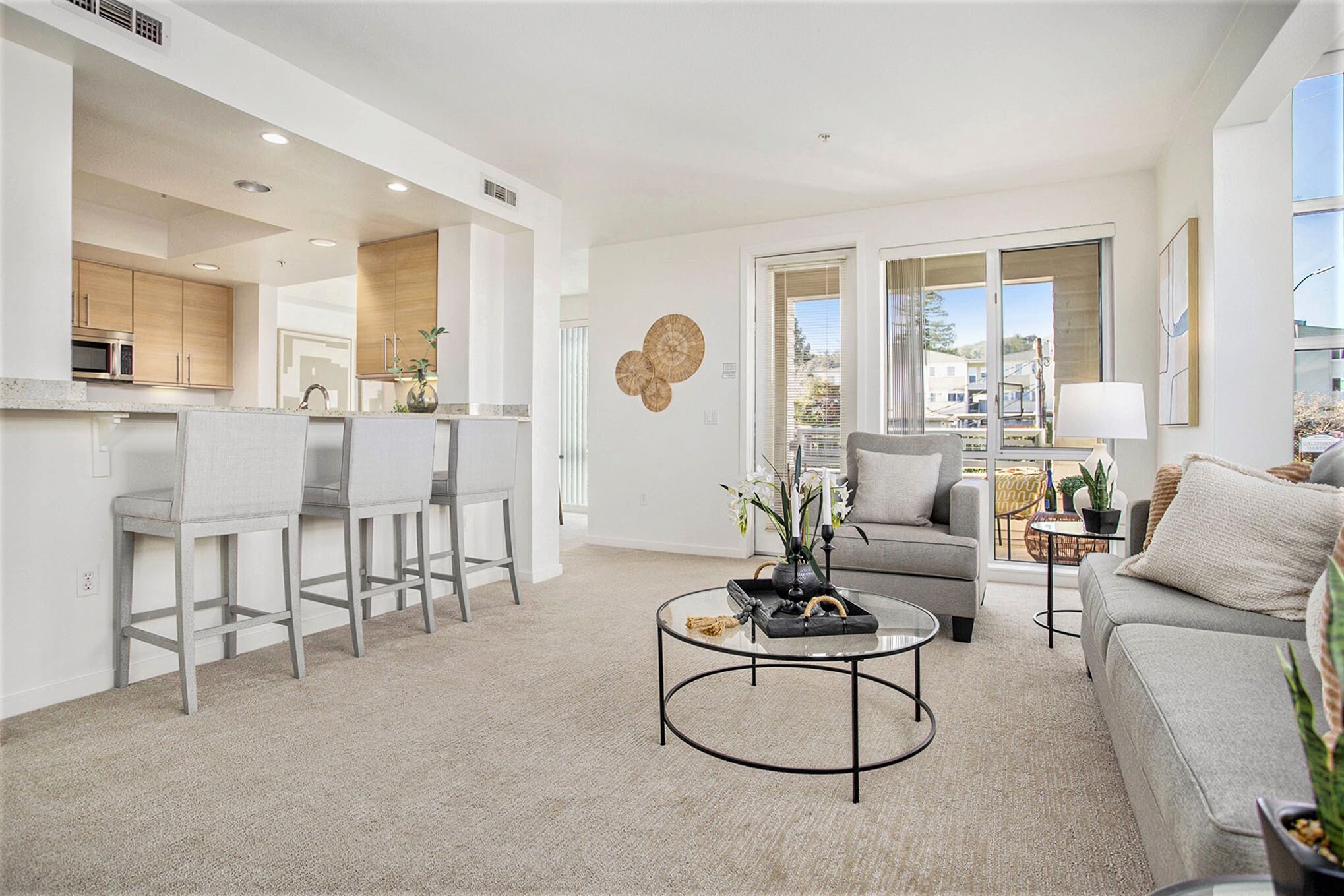 Living Room - 1655 N California Blvd
