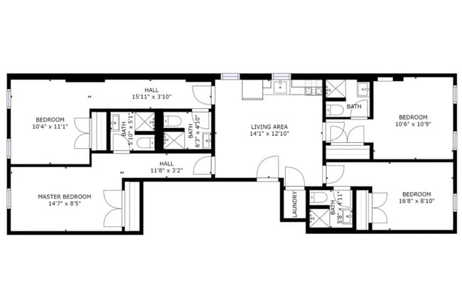 Floorplan - 2419 Lorillard Pl
