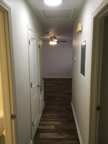 Looking back down hall - 101 Harding Rd