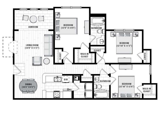 Floorplan - The Reserve at Wescott