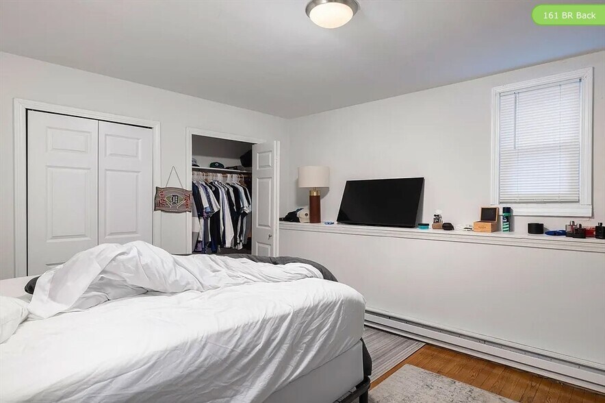 Bedroom 1 with lots of closet space - 163 F St