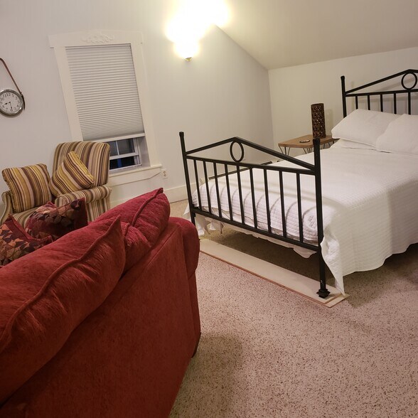 Bedroom and living room - 185 Main St