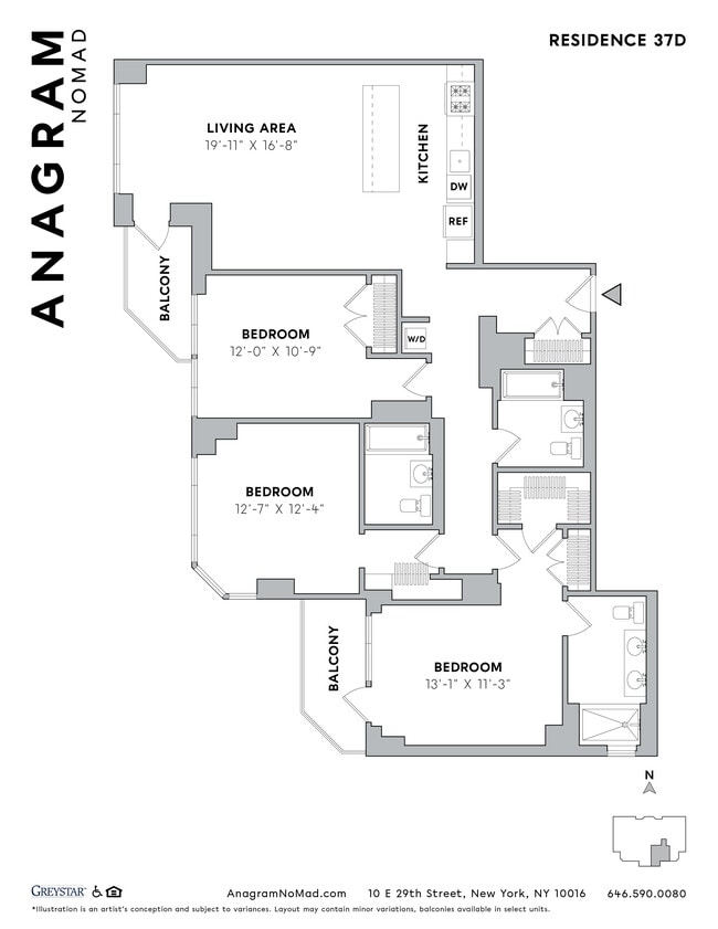 Floorplan - Anagram Nomad