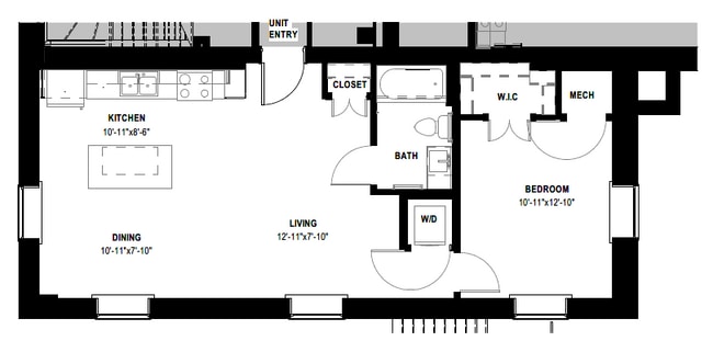 Floorplan - Upper Post Flats