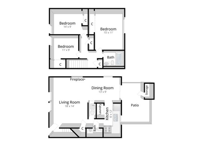 Floorplan - Ashley Pointe