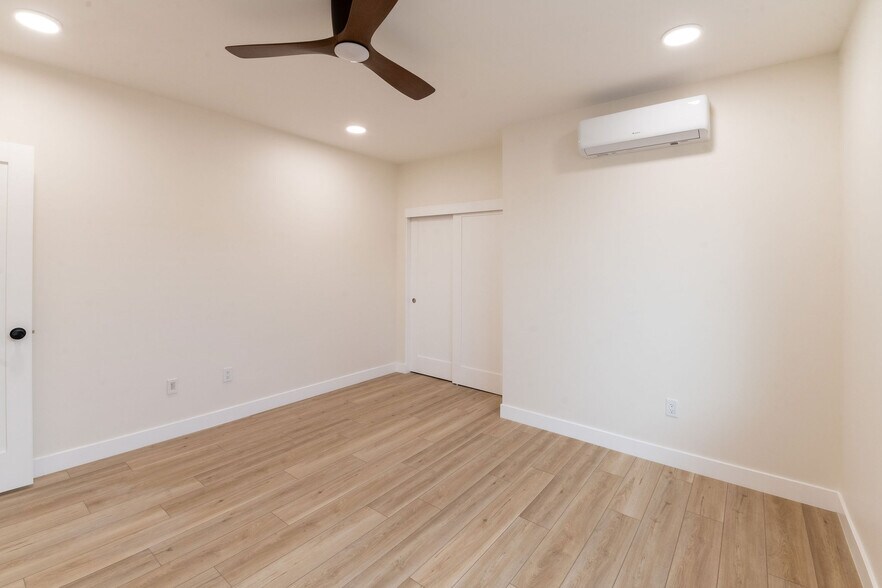 One of three bedrooms. All bedrooms have mini split systems - 4774 Bancroft St