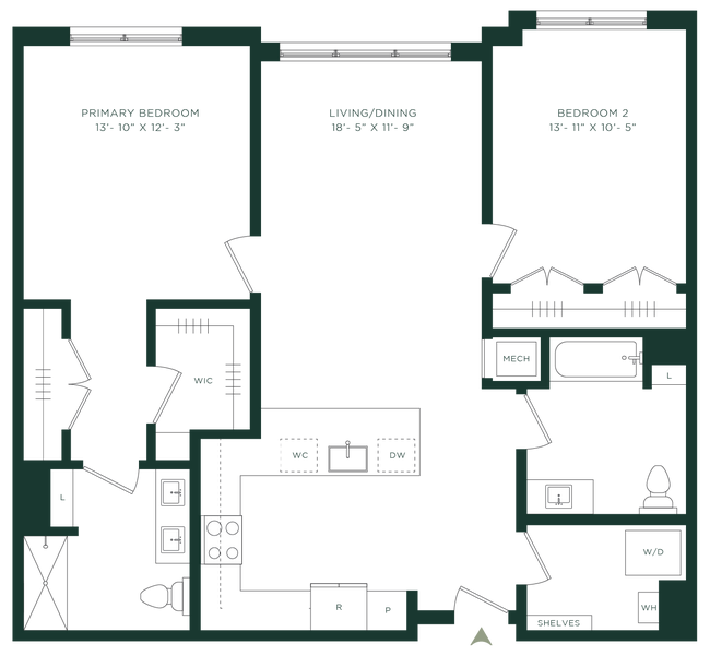 Floorplan - The Pearl at Station Bay
