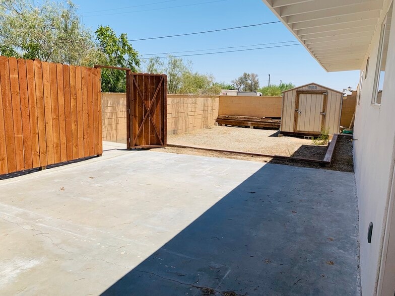 Backyard - 6393 Desert Queen Ave