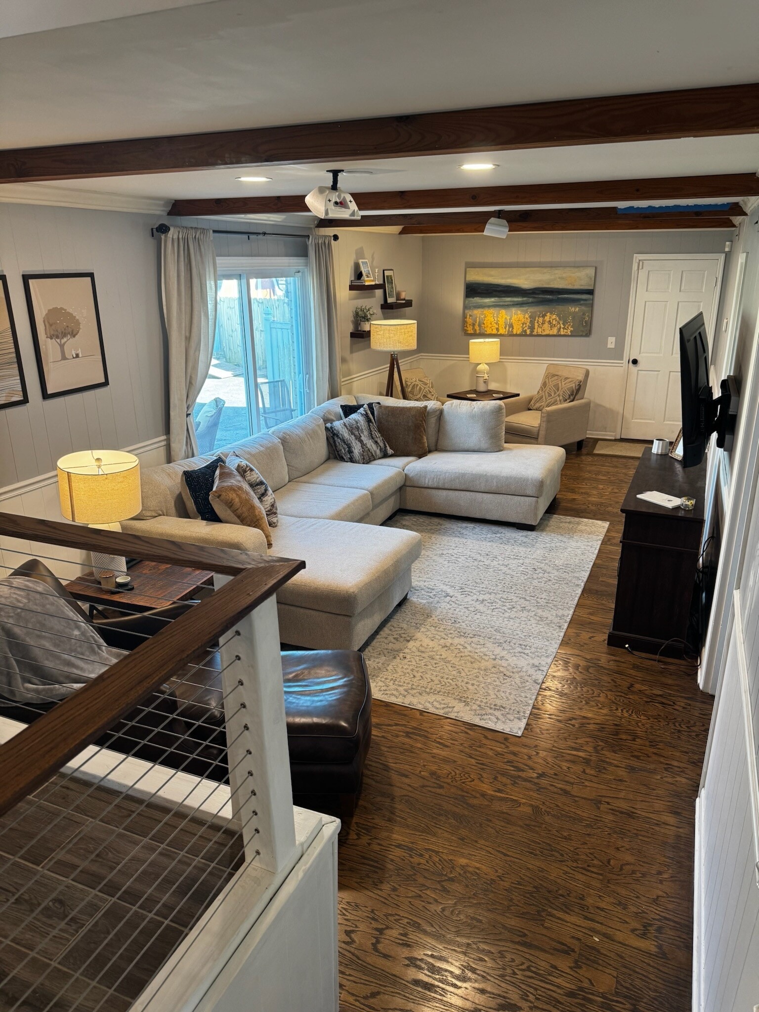 Living Room from kitchen - 5128 Brucewood Dr