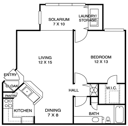1BR/1BA - Isles at Lago Mar