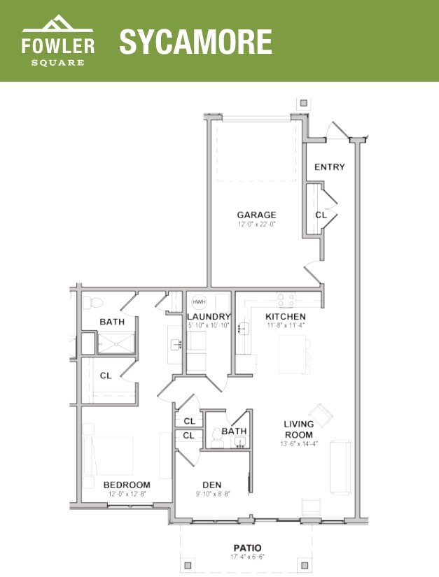 Floorplan - Fowler Square