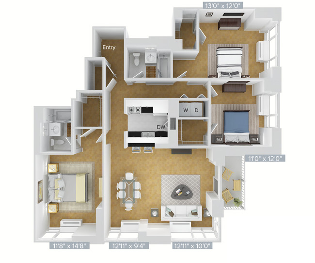 Floorplan - Avalon Riverview