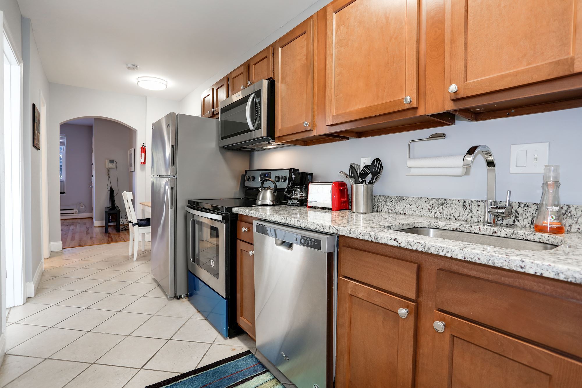 Kitchen updated - 1719 H St NE