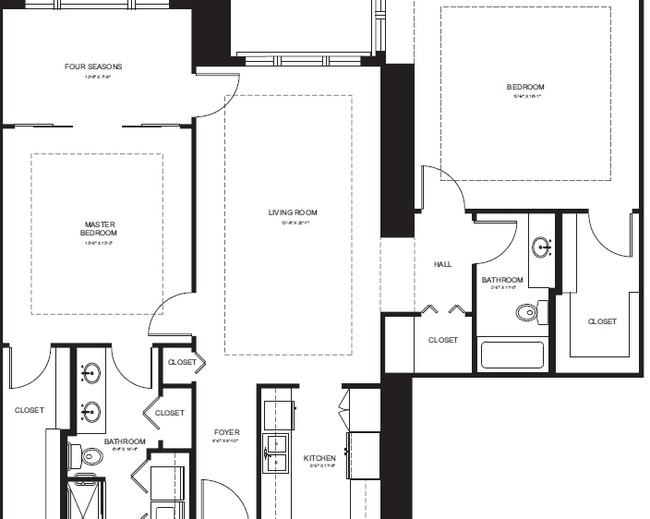 2BR/2BA - Jacaranda Trace