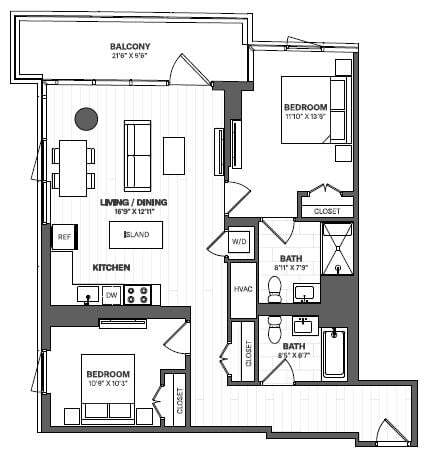 Floorplan - The Tides